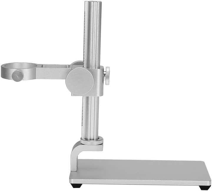 SDGH алуминиумска легура стојат USB микроскоп држач за држач за држач за држачи мини подножје за табела за ламење за поправка на микроскоп