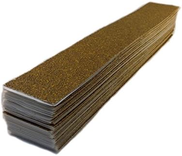 Karebac hslby80 Longboard 2-3/4 x 16-1/2 80 листови со лепливи парчиња PSA-златен алуминиум оксид