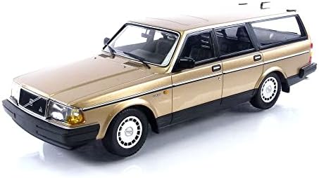 Minichamps 1986 240 GL Break Gold Metallic Limited Edition на 402 парчиња ширум светот 1/18 Diecast Model Car 155171415