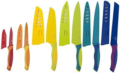 Комплет за нож во боја од 6 парчиња