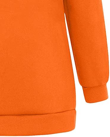 Пимелу џемпери жени со џемпер со долги ракави лабава маичка за џемпери печатени џемпери