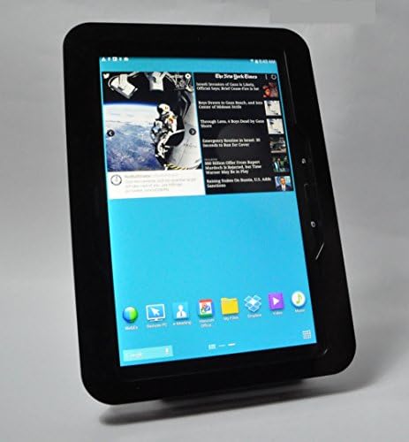 Tabcare Компатибилен Samsung Galaxy Tab 4 10.1 Безбедносен десктоп штанд изработен од акрилик за ПОС, Киоск, продавница, прикажување на приказ
