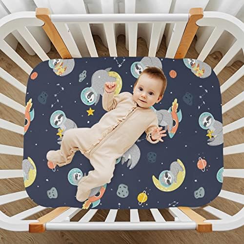 Бебето мрзливо вселенска планета ракета креветче за девојчиња за момчиња, дете за деца со деца, се вклопува во стандардна големина на креветчето