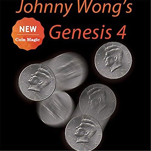 Genенезијата 4 на ZQION, zонни Вонг, од Johnони Вонг, магични трикови, магични трикови, монети од затворски магични реквизити неверојатни монети