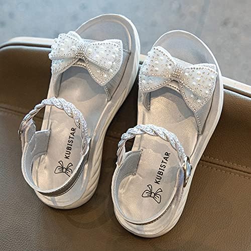 Деца чевли лето со дијаманти сандали мода мали девојчиња меки стапала деца чевли средно дете пешаци чевли