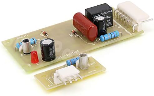 4389102 Комплет за замена на таблата за контрола на таблата за емитер и приемник на табла за емитер, за ладилни сензори за емитер на Вител Мејтаг. Ги заменува PS557945, ADC9102,