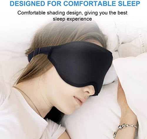 Маска за спиење 3Д маска за очи за спиење нови жени маски за очи за блокирање на светлина