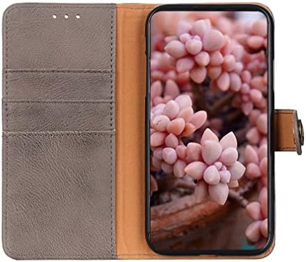 Торба за мобилни телефони торба компатибилна со iPhone 14 Pro Wallet Case, држач за заштита на флип, слот за картички за картички, магнетна