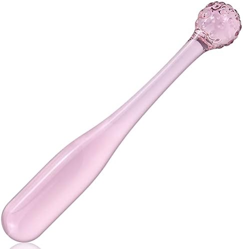 Кристален анален задник приклучок секс играчка розова стакло задоволство стапче за анален приклучок тренер со двојно анус задникот