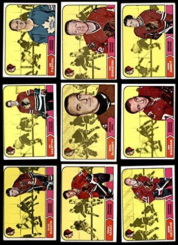 1968-69 Топс Чикаго Блекхокс Во Близина На Тим Сет Чикаго Блекхокс ВГ+ Блекхокс