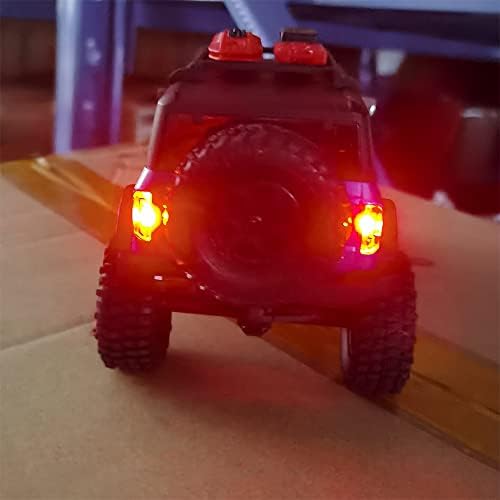 1/24 -ти RC Taillight Red LED задни светла за задни ламби за надградба за 1:24 Axial SCX24 Axi00006 Bronco RC Truck Car