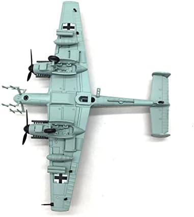 Moudoauer 1: 100 легура на WWII German German BF-110 Fighter G-4 Ноќен борбен модел модел на авион модел Симулација авијациска