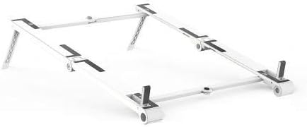 Штанд со Boxwave и монтирање компатибилен со Apple iPad Air - Stand Aluminum Stand 3 -во -1, преносен, штанд за гледање со повеќе аголи