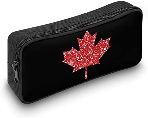 Канада Сјај јавор Голем молив кутија кутија за пенкало за складирање торба за шминка за торбичка за торбичка Организатор