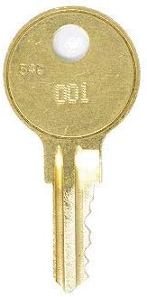 Занаетчиски 201 копчиња за замена: 2 клучеви