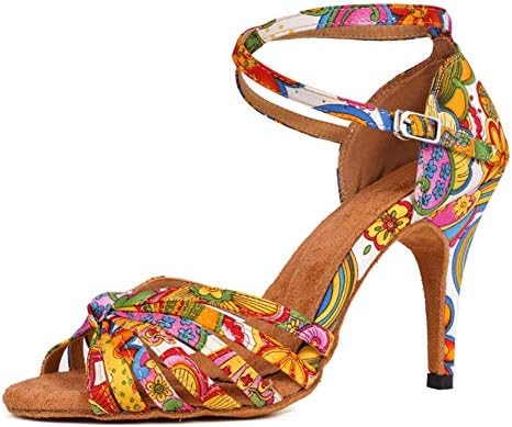 ДКЗСИИМ жени професионални чевли за латински танцувачки чевли за венчавки, модел L354