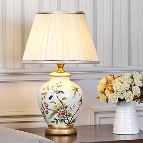 N/A керамичка маса за маса, европски стил цвет и птици дневна соба спална соба кревет ламба ретро студија вила
