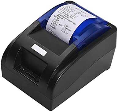 Печатач за печатач со етикета 58мм печатач со термички прием со BT & USB интерфејс компатибилен со ESS/POS командите Постави