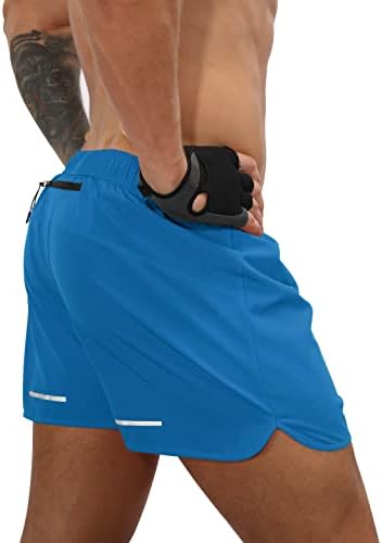 Машки 3 -тина 3 “кои трчаат шорцеви со џеб за задниот патент Брза сув лесен атлетски тренинг салата за салата