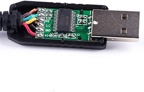 FTDI чипсет USB до сериски TTL 3.3V UART Converter Cable 6 Way Pin 0.1 Tepared Tread, работи Galileo Gen2 Board/Beaglebone Black/Minnowboard Max повеќе 6FT компатибилен TTL-232R-3V3