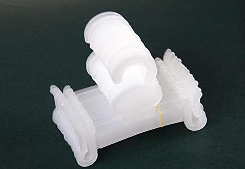 Welliestr (пакет од 300, чиста пластична сандала, закачалка за флип, решетката за приказ на флип флоп