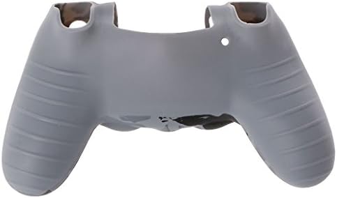 Xiangrun PS4 контролер кожи, камуфлажа меко силиконски капак + 2 капачиња за џојстик за контролор P-l-AY-S-T-AT-AT-AT 4 PS4