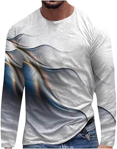 Дизајнерски графички маички мажи 2022 моден дигитален принт пуловер Топ летен спорт фитнес кратки ракави маички блуза