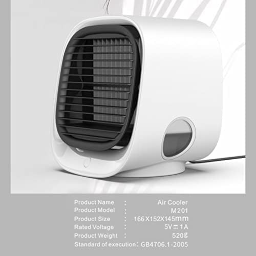 Ｋｌｋｃｍｓ 2x преносен вентилатор за воздух за ладење на десктоп за ладење на овлажнувач за овлажнувач