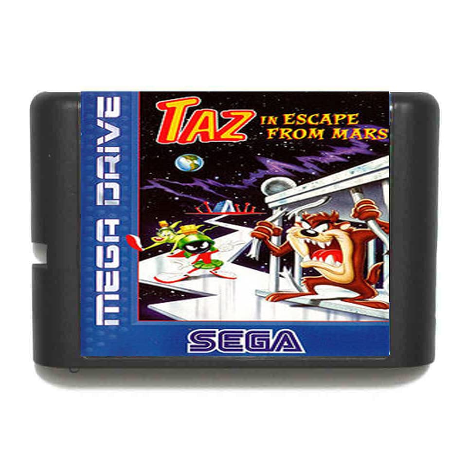Таз во бегство од Марс 16 бит картичка за игра за MD за Sega Mega Drive за Genesis-Euro-Shell