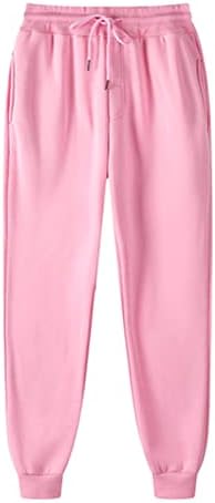 Жени џогери џемпери обични панталони плус кадифе густа цврста боја голема големина што работи фитнес спортски панталони