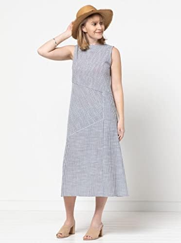 Шема за шиење на лак за стил - ткаен фустан на Ивет