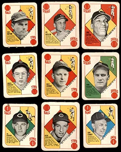 1951 Топс црвен бејзбол комплетен сет vg