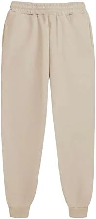 Џемпери за жени со цртање на дното на еластична половината панталони Атлетски јога џогери дневни панталони со џебови