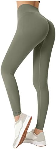 Басисински тренингот хеланки за жени 2023 беспрекорни слаби јога панталони задникот за кревање џемпери со високи половини тенок фит