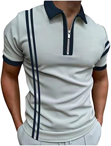 Летни машки обични кошули летни машки ригидни јаки обични чиста чиста боја мода кратки ракави врвови модни кошула мажи