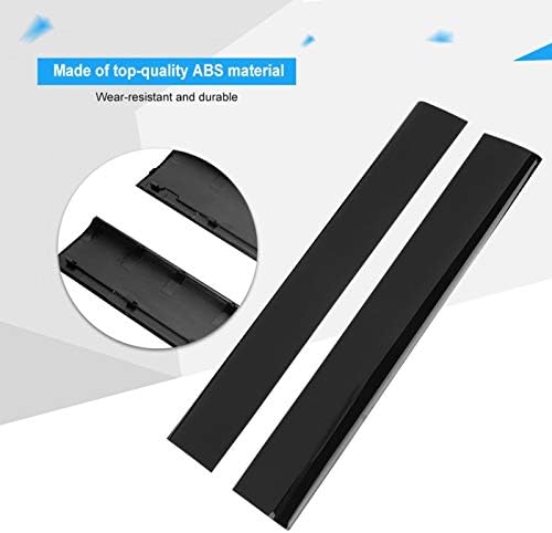 Mxzzand Cover Cover Cover Trable десно замена на обвивката со целосна заштита од црна боја за тенок конзола PS3