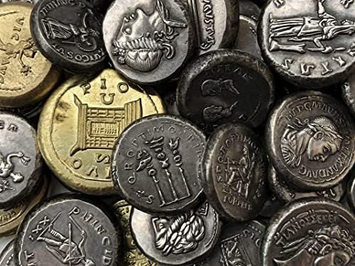 Римски Монети Месинг Сребрени Антички Занаети Странски Комеморативни Монети Неправилна Големина Тип 21