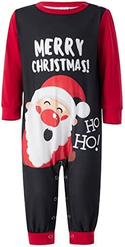Божиќни пижами за совпаѓање на семејството, семејно појавување на семејни Божиќни пижами парови подароци за маж и жена Парен