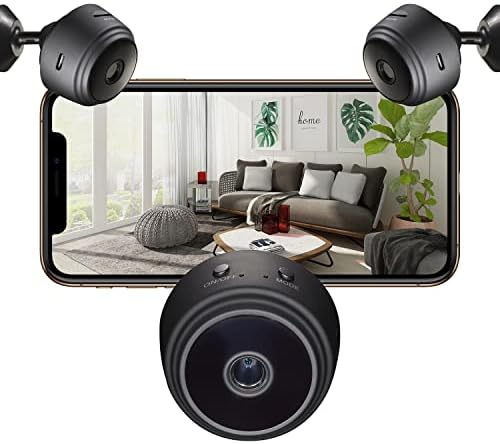Rupeiocr Mobile APP-1080P HD WiFi Security Camera, камера за надзор на затворен простор со, откривање на движење за дома надзор