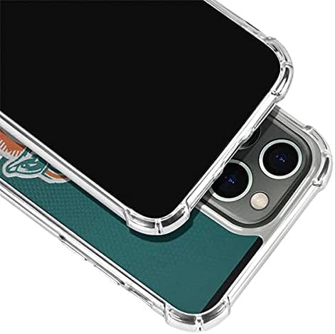 Скинит Чиста Телефонска Кутија Компатибилна Со iPhone 13 Pro Max-Официјално Лиценциран Нфл Мајами Делфини Гроздобер Дизајн