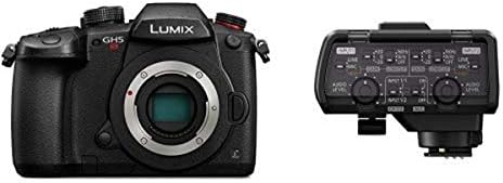PANASONIC LUMIX Gh5s Тело C4K Огледало Камера со 12-60mm G LEICA DG VARIO - Elmarit Професионална леќа