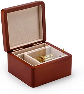Едноставна Дрвена Кутија За Накит Со Ситна Музика Од 30 Белешки-Аве Марија