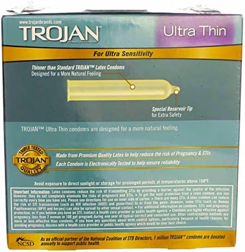 Тројански ултра тенок кондом 36ct
