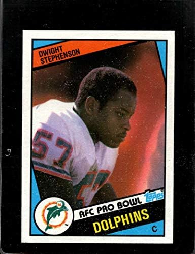 1984 Топпс #129 Двајт Стивенсон делфини НФЛ Фудбалска картичка НМ-МТ
