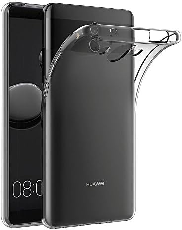 Случај мајин За Huawei Mate 10 Мек Тпу Гумен Гел Браник Транспарентен Заден Капак