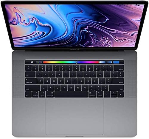 Средината На 2019 Apple MacBook Pro Допир бар со 2.6 GHz Intel Core i7 Шест-Јадрен Простор Греј