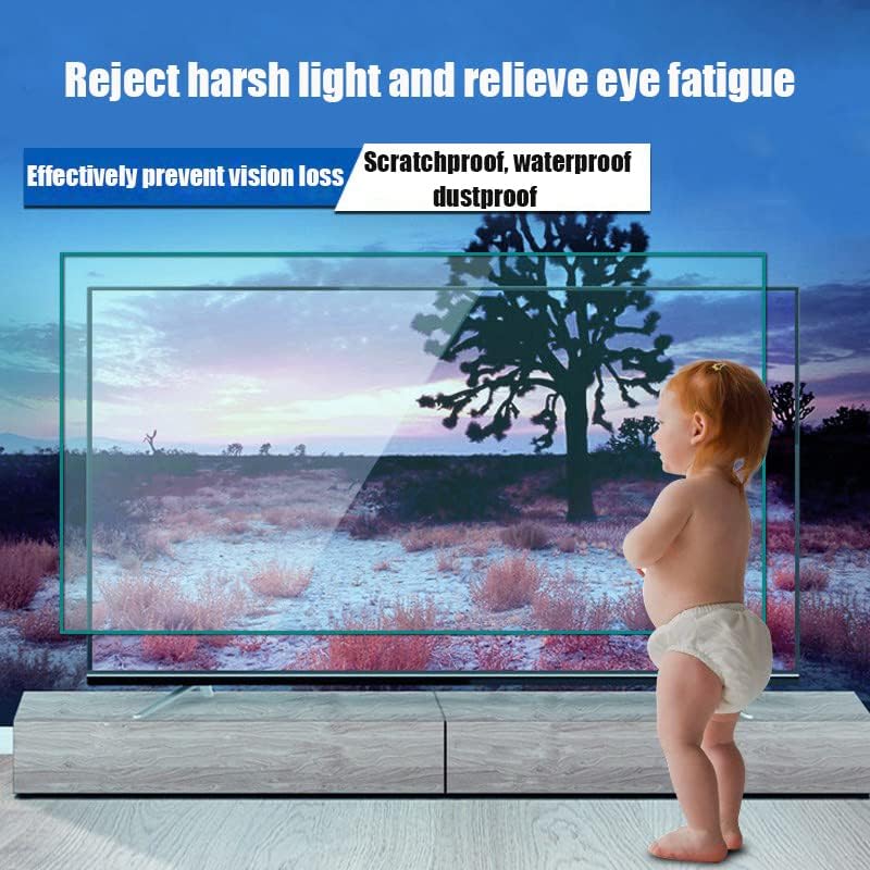 75-85 инчи анти-сина светлина ТВ заштитник на ТВ-екранот против сјај/анти УВ филм за заштита на очите Анти УВ олеснување на очите за ЛЦД, LED и