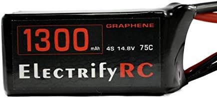 Електрифирк 1300MAH 14.8 V 4S 70C Графен Батерија