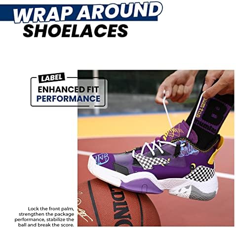 Кошарка за кошарка на Ешион Менс Арх поддршка кошарка патики анти -лизгачки перничиња спортски чевли за обука за одење