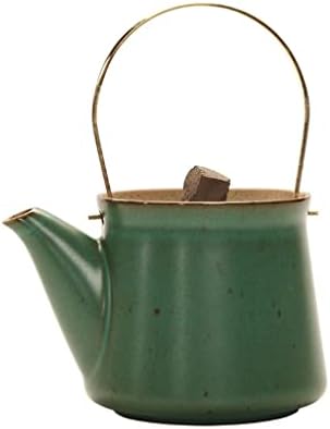 Kutdyk гроздобер чајник мал керамички чајник чајник рачно изработен ретро чај чај сет чајник